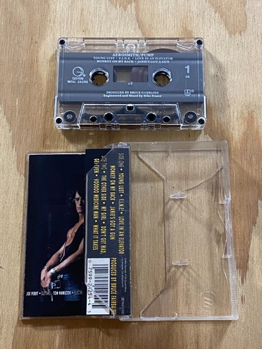 Aerosmith - Pump Cassette Tape Sept 1989 Geffen Records Vintage Rock N Roll - Picture 7 of 7