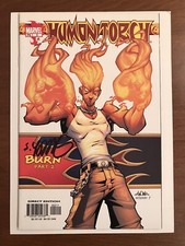 Human Torch 2 2003 Marvel Skottie Young Cover Art SIGNED BY SKOTTIE YOUNG VF/NM