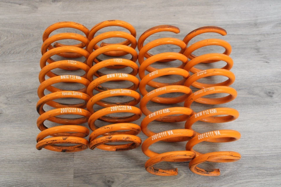 Federn Hamann BMW F06 F10 F12 F13 Tieferlegung Coil Spring 20012111 20010111 - Bild 2 von 4