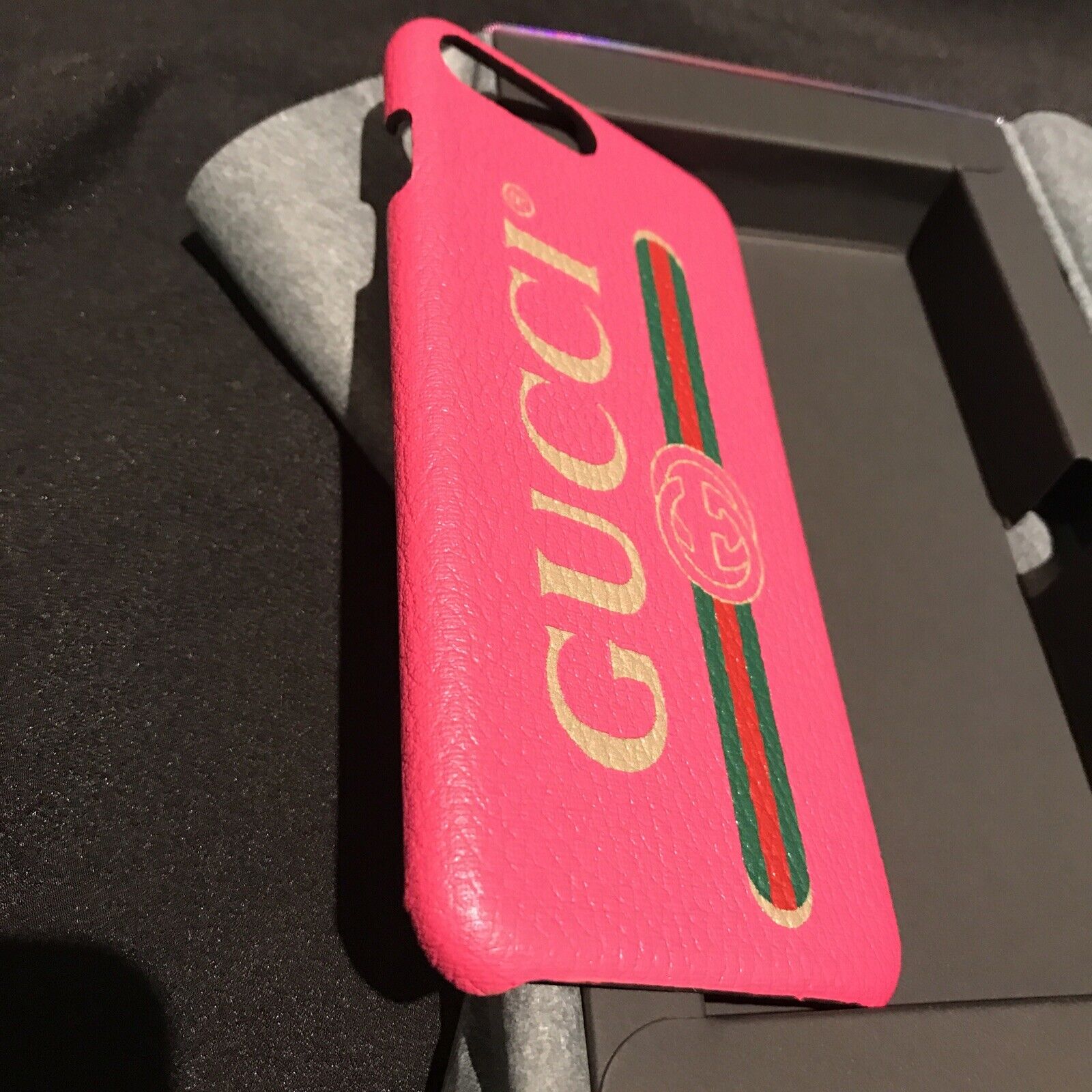 Gucci Cardinal Pink iPhone 7 Case – javacases