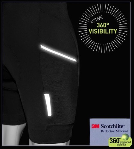 Tall Men's All Day Padded Cycling Shorts | Premiere Long Distance Touring Short - Picture 14 of 14