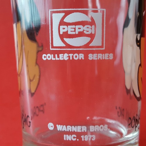 1973 Warner Bros. Pepsi Collector Series 'Porky Pig' 16-Oz Drinking Glass - Picture 4 of 9