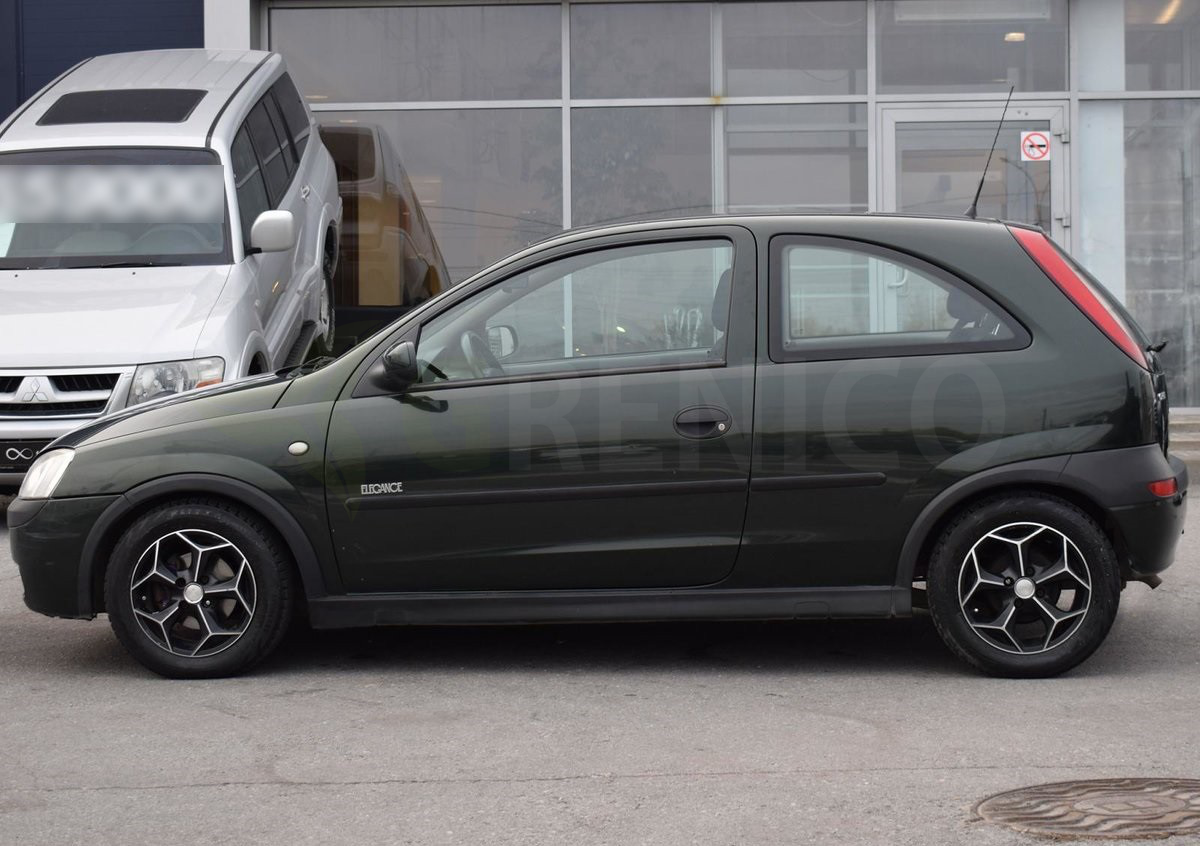 Vauxhall Corsa mk3 C 3door hatchback 20002006 wind deflectors 2pc HEKO