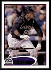2012 Topps Hector Gomez RC #534 Colorado Rockies