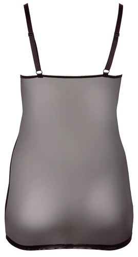 Cottelli Curves Vestito Intimo in Rete Trasparente con Ricamo in Pizzo Fino 4XL - Picture 7 of 9