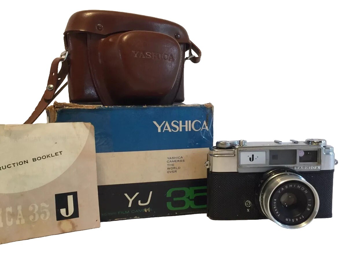 Vintage YASHICA J 35 Camera Japan 35mm Film Camera J5062269