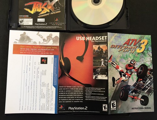 Game Bundle: ATV Off Road Fury 2 & 3 Red Label CIB (Sony PlayStation 2) - Picture 9 of 9