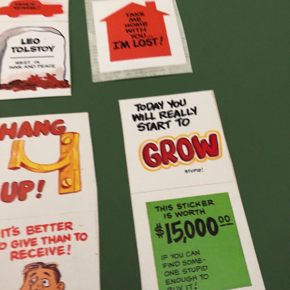 13 Vintage 1980’s Scholastic Stickers Group #2 Weekly Reader Never Used Sticker - Image 4 of 4