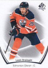 2021/22 SP AUTHENTIC..LEON DRAISAITL..CARD # 52..OILERS..FREE COMBINED SHIP