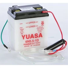 Yuasa Battery 6N5.5-1D Conventional electrolyte Sold Separately YUAM2655B