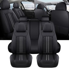 For Nissan Summer Cooling Ice Silk Car 5 Seat Covers Full Set Pu Leather Cushion For Nissan Summer Cooling Ice Silk Car 5 Seat Covers Full Set Pu Leather Cushion