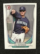 D.J. PETERSON #TP-18 2014 Bowman Draft Picks Top Prospects QTY