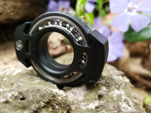 Genial Nuevo Rodamiento Calmante de Metal Negro Spinner Avanzado Adultos Enfoque de Estrés TDAH - Imagen 8 de 12