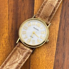 Armitron Now Women's Watch Classic Gold Tone Quartz Analog Watch New Battery