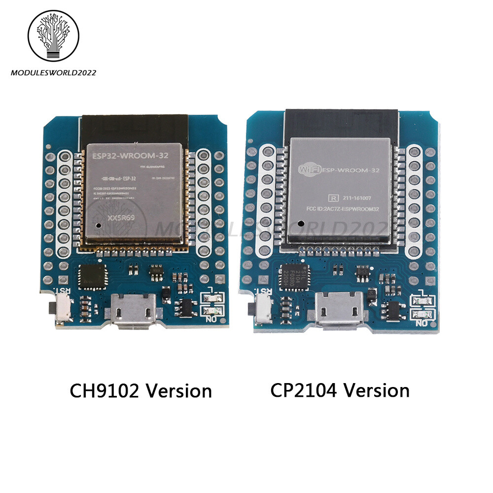 D1 Mini ESP32 WiFi + Bluetooth CH9102 Entwicklungsboard – ESP-WM-32 Modul Mit Micro-USB