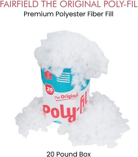 Maschinenwaschbare Poly-Fil Faserfüllung - Umweltfreundliche Füllung für Handwerk & Dekor - Bild 4 von 9