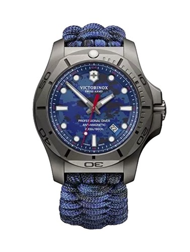 Victorinox Swiss Army Garrison model 26071.CB, Rubber Strap And Quartz Move NB Victorinox Garrison Quartz Black Dial Men main image 2