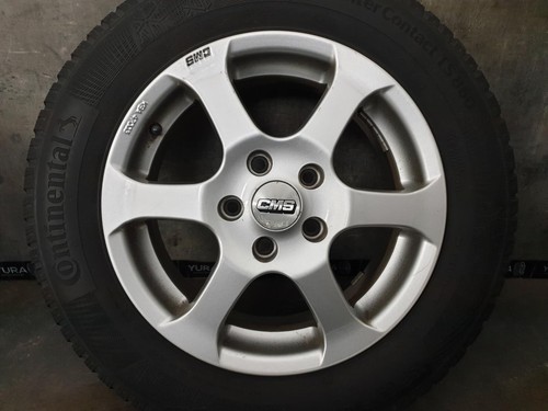 VW Caddy 2K 2KN Maxi Jetta 1KM Alufelgen Winterreifen 195/65 R 15 Continental - Bild 7 von 12