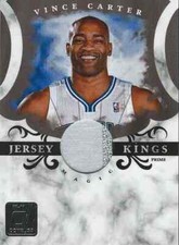 2010-11 Vince Carter Donruss JERSEY KINGS 3 Color PRIME PATCH #17/49 Orlando