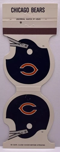 Chicago Bears Schedule 1985, Lou Malnati’s Pizza & Pasta, Matchbook Cover