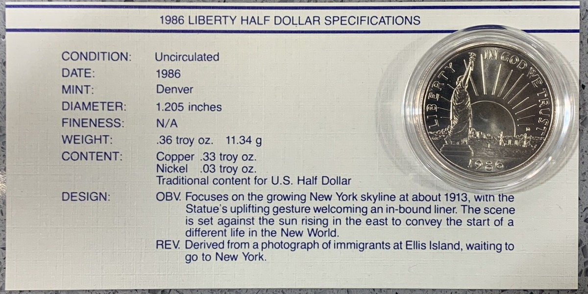 GOLD COIN United States Liberty Coins 1886 - 1986 Three-Coin Proof
