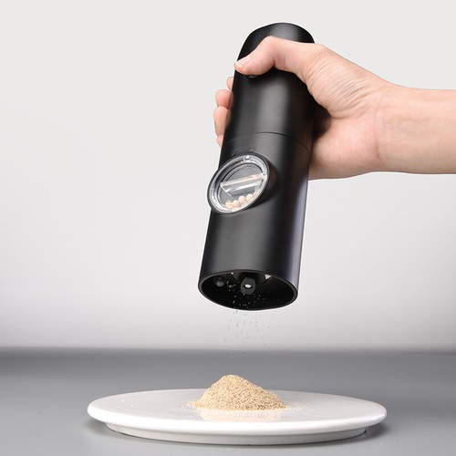 2PCS Electric Salt And Pepper Grinder Set, Rechargeable Salt & Pepper Mill NEW - Picture 2 of 18