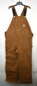 quilt lined bib overalls