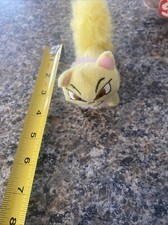 McDonalds Neopets Yellow Wocky Cat Mini Plush Happy Meal Toy 2004 4"