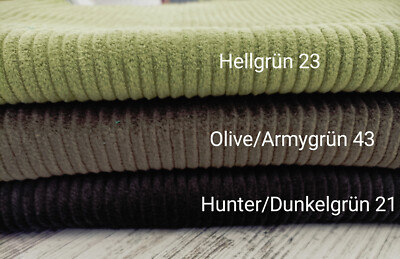 Öko-Tex Breitcord 100 % Baumwolle  50 x 142 cm