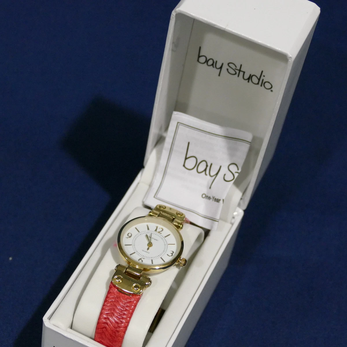 Bay studio quartz watch sale
