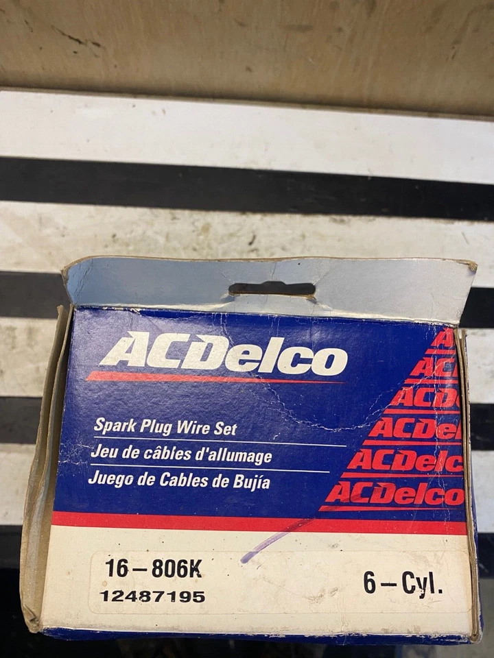 Cables de bujía Acdelco como nuevos OEM Chrysler Dodge Plymouth 93-00 124871195 16-806 k Foto 2 de 2