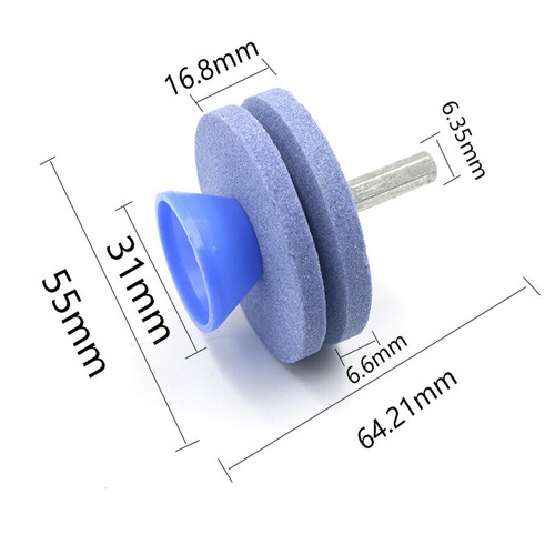 Lawn Mower Whetstone, Abrasion Resistant Knife Sharpener Grinding Head - Picture 3 of 6