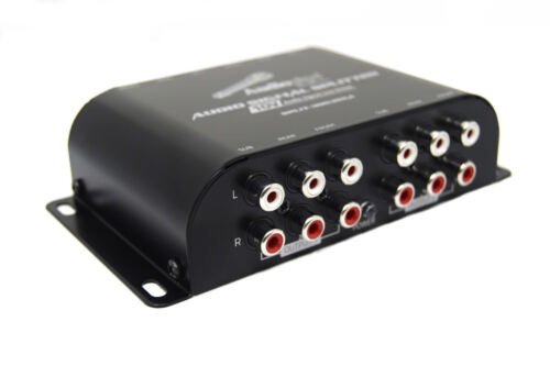 Audiopipe Audio Signal Splitter RCA Front, Rear, 47K Ohms Inputs 9 Outputs - Picture 1 of 5