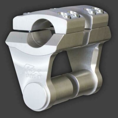 Rox 3R-P2SSM Deluxe 2'' pivoting risers for 7/8'' handlebar