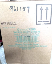 Geocel 2300 MHRV Sealant (Clear) Paintable GC62810 Sausage 13oz CASE OF 12