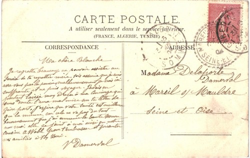 CPA Carte postale France Albert Rue de Bapaume animée 1904 VM67635ok - Picture 2 of 2