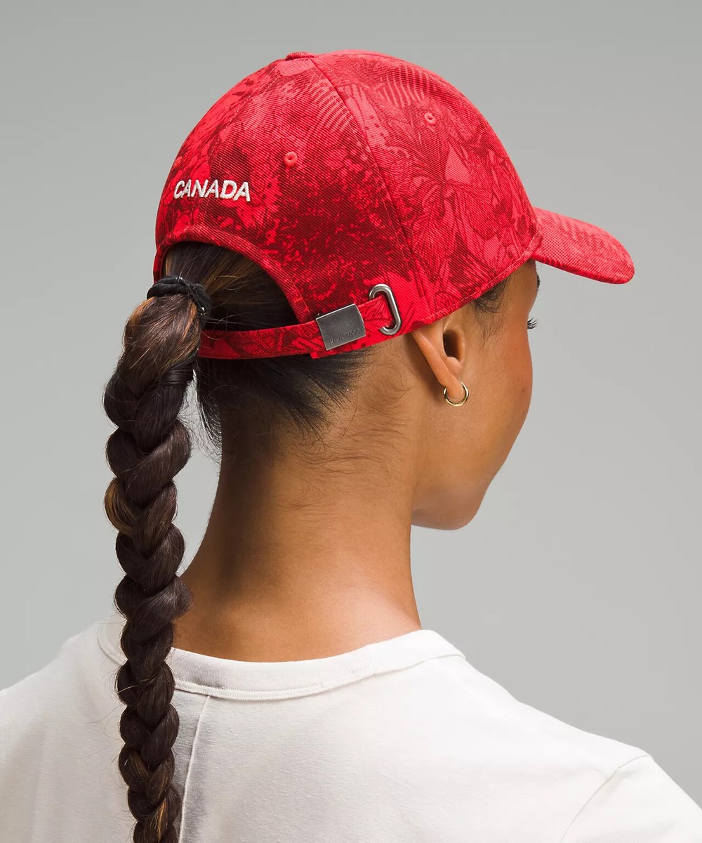 LULULEMON TEAM CANADA 2024 FUTURE LEGACY BALL CAP~SPICY