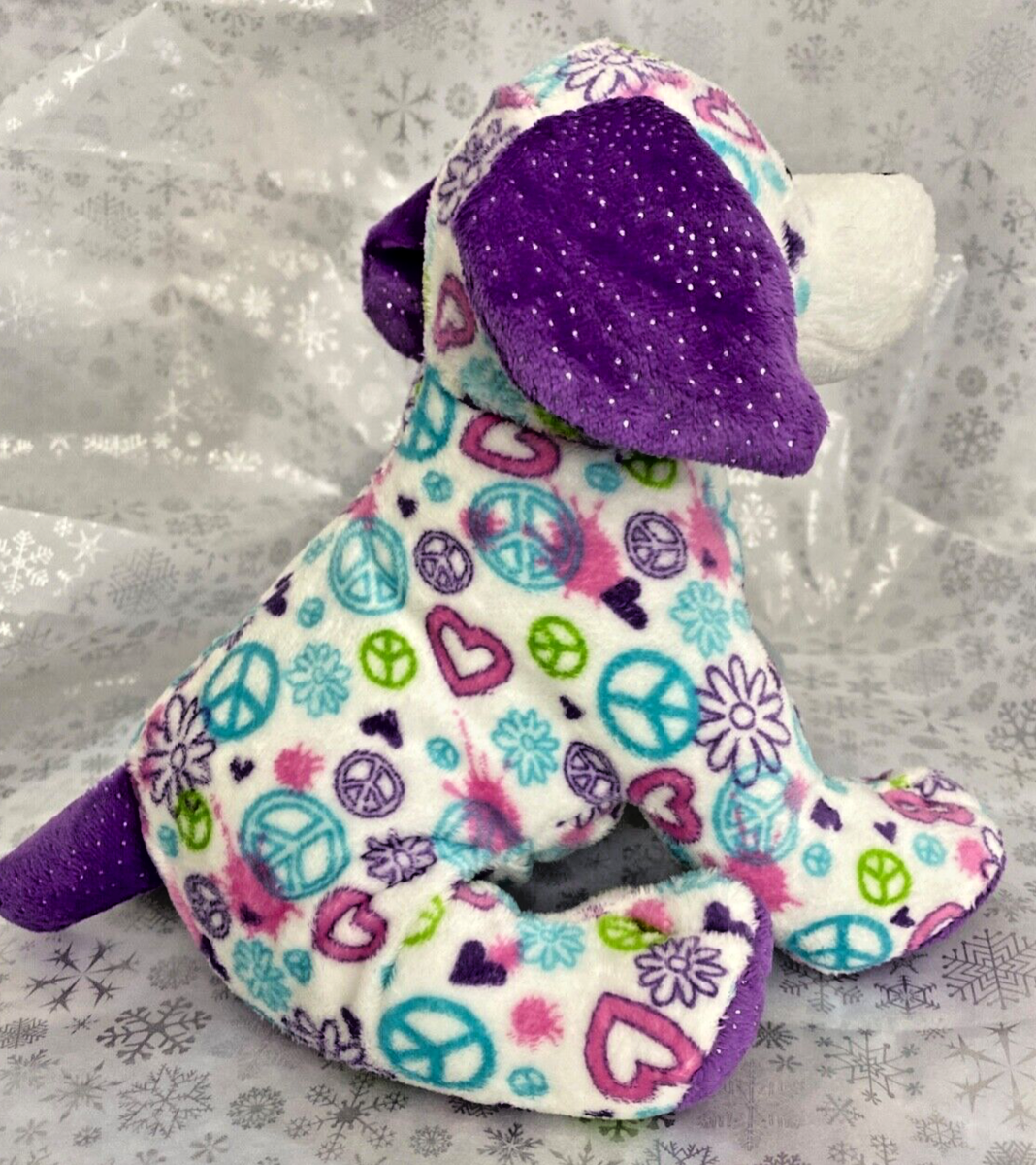 Webkinz Peace Out Puppy, New with sealed tag,HM693, Hearts Webkinz Peace Out Puppy, New with sealed tag,HM693, Hearts