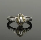 BEAUTIFUL ANCIENT MEDIEVAL SILVER RING WITH QUATREFOIL BEZEL - CIRCA 15TH C AD