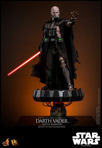 Pre-order Hot Toys DX44 1/6 Star Wars Darth Vader Action Figure Battle Damaged - Picture 1 of 21
