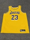 Nike Lebron James #23 Lakers Icon Swingman Jersey Men 52 XL CW3669 734 NBA
