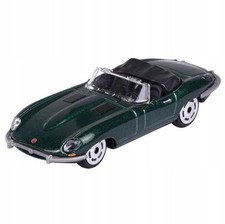Modellino auto E-type pressofuso 1:64 verde serie vintage nuovo