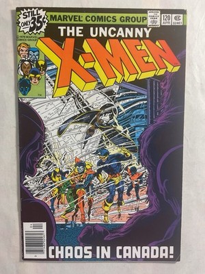 X-Men #120 1st Appearance Of Alpha Flight In Cameo Newsstand Marvel 1979.