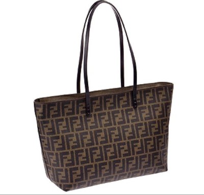 Fendi Zucca PVC Tote Bag Deadstock Unused with Minor Deterioration Japan