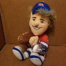 John Elway Rare Orange Limited Ed Rookie to Retirement Beanbag Plush 12" /10000