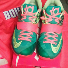 Nike KD Unisex Basketball Sneakers Green/. or...