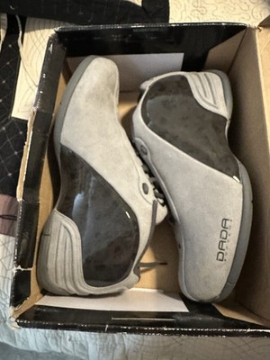 DADA Supreme CDUBBZ Mid Top Grey Suede Basketball Sneakers Lace Up size 12 RARE