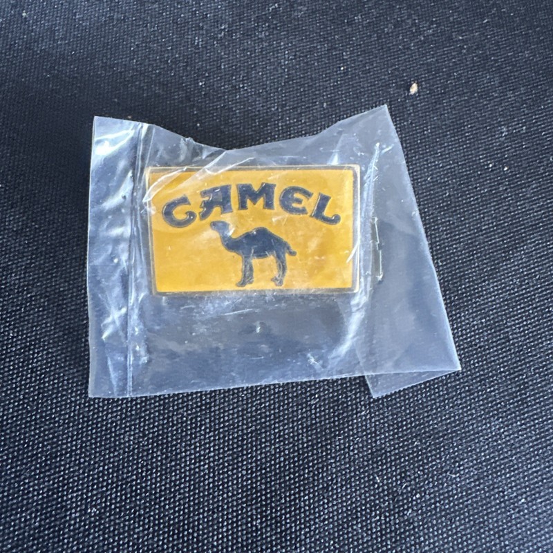 Vintage Camel Cigarette Lapel Pin Sealed In Package