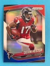Devin Hester 2025 Panini Prizm (SP) Red, White & Blue Prizm #233 Atlanta Falcons