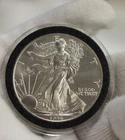 1996  US Silver Eagle $1 Nice Unc Better Year.